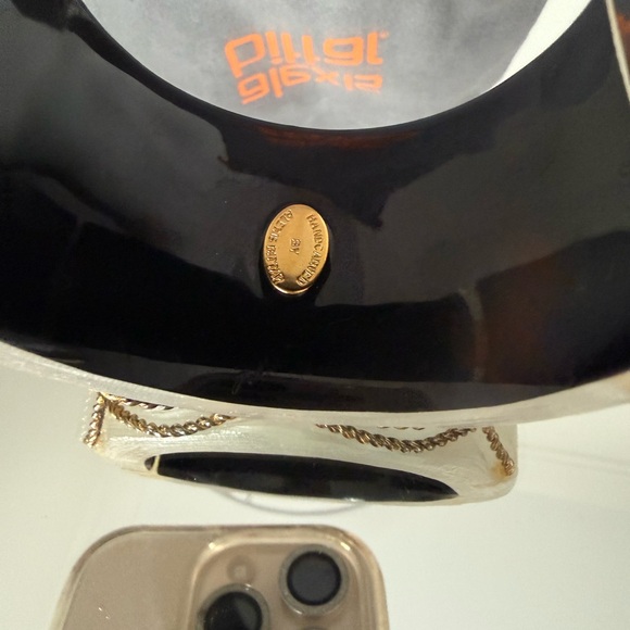 Alexis Bittar White and Gold Bangle - Picture 3 of 3